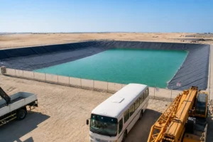 GASCO – Integrated Gas Development Project HABSHAN-5 Process Plant – Construction of Evaporation Pond