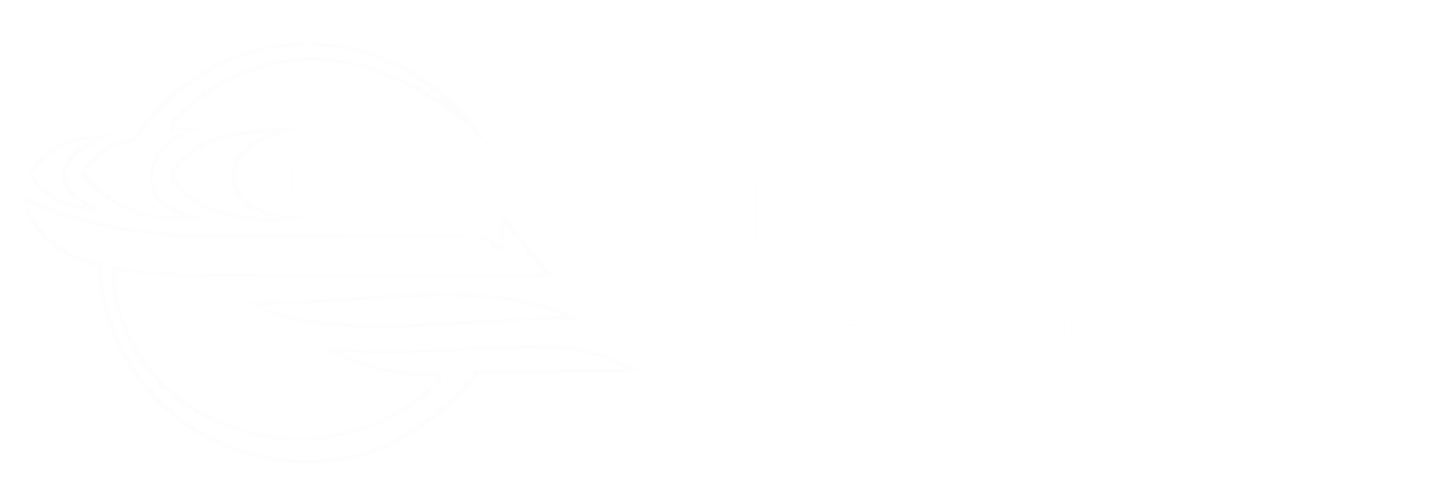 draieh white logo